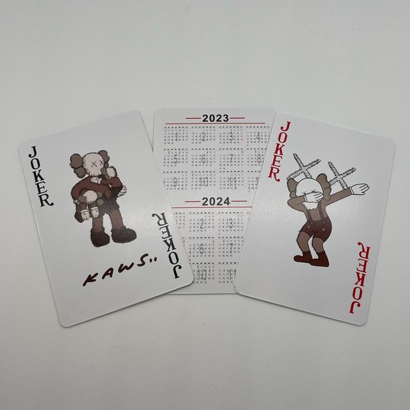 NIB RARE KAWS WATCHING/SEEING PLAYING DECK OF CARDS - Picture 3 of 13